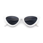 Womens Snug Retro Fit Timeless Cat Eye Plastic Sunglasses