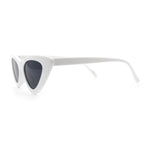 Womens Snug Retro Fit Timeless Cat Eye Plastic Sunglasses