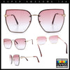 Womens 1990s Rimless Butterfly Metal Rim Designer Fashion Sunglasses