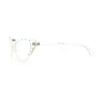 Womens Bling Rhinestone Gothic Cat Eye Clear Lens Plastic Fashion Eyeglasses