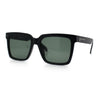 Classy Oversized Horn Rim Hipster Plastic Retro Fashion Sunglasses