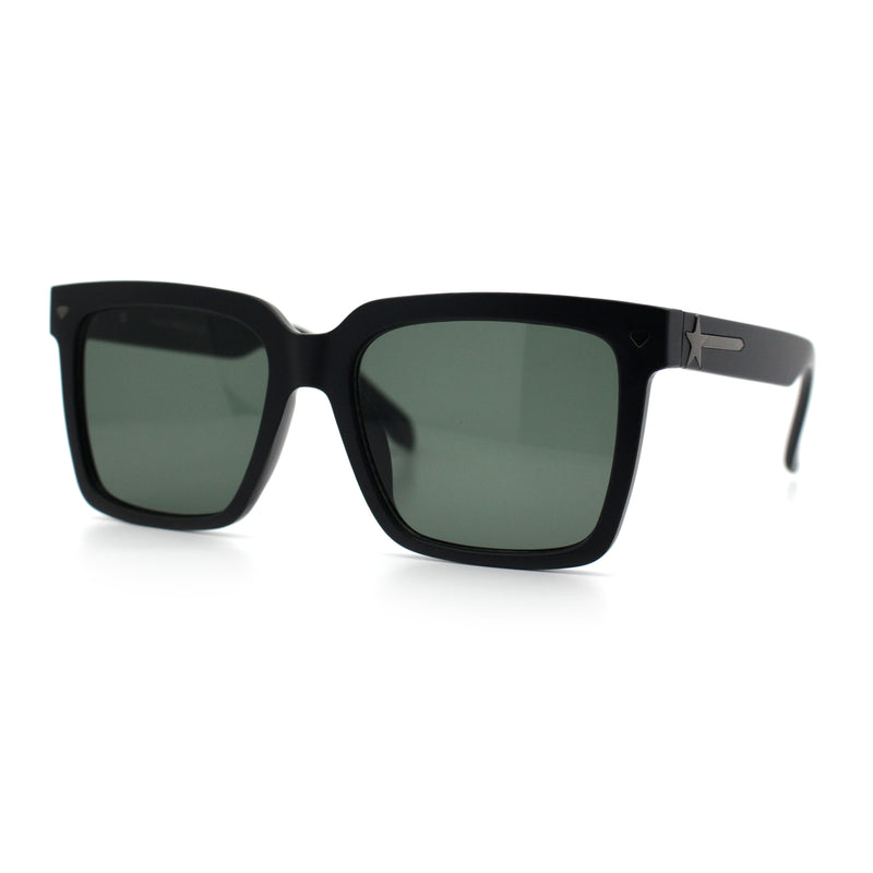 Classy Oversized Horn Rim Hipster Plastic Retro Fashion Sunglasses