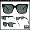 Classy Oversized Horn Rim Hipster Plastic Retro Fashion Sunglasses