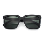 Classy Oversized Horn Rim Hipster Plastic Retro Fashion Sunglasses