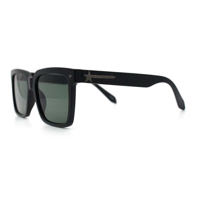 Classy Oversized Horn Rim Hipster Plastic Retro Fashion Sunglasses