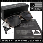 Classy Oversized Horn Rim Hipster Plastic Retro Fashion Sunglasses