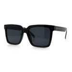 Classy Oversized Horn Rim Hipster Plastic Retro Fashion Sunglasses