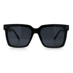 Classy Oversized Horn Rim Hipster Plastic Retro Fashion Sunglasses