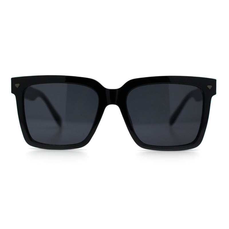 Classy Oversized Horn Rim Hipster Plastic Retro Fashion Sunglasses