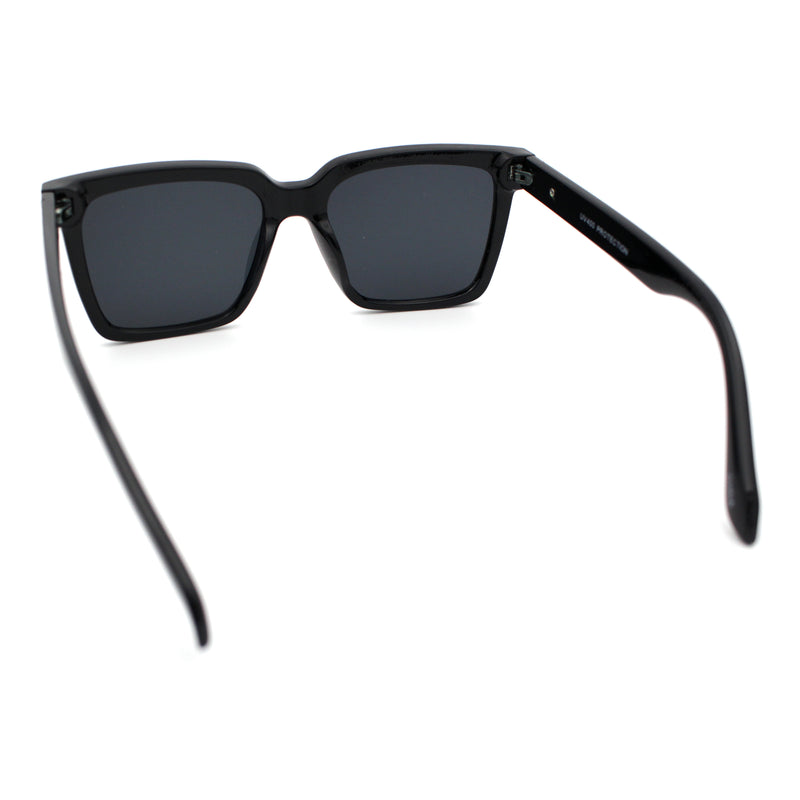 Classy Oversized Horn Rim Hipster Plastic Retro Fashion Sunglasses