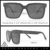 Classy Oversized Horn Rim Hipster Plastic Retro Fashion Sunglasses