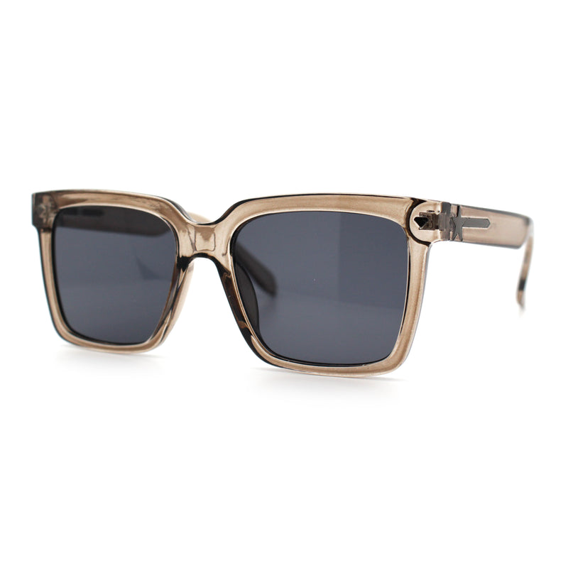 Classy Oversized Horn Rim Hipster Plastic Retro Fashion Sunglasses