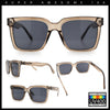 Classy Oversized Horn Rim Hipster Plastic Retro Fashion Sunglasses