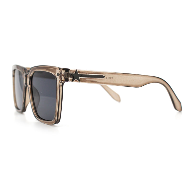 Classy Oversized Horn Rim Hipster Plastic Retro Fashion Sunglasses
