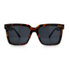 Classy Oversized Horn Rim Hipster Plastic Retro Fashion Sunglasses