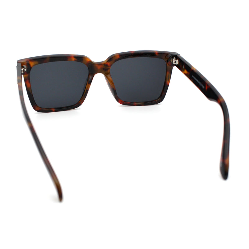 Classy Oversized Horn Rim Hipster Plastic Retro Fashion Sunglasses