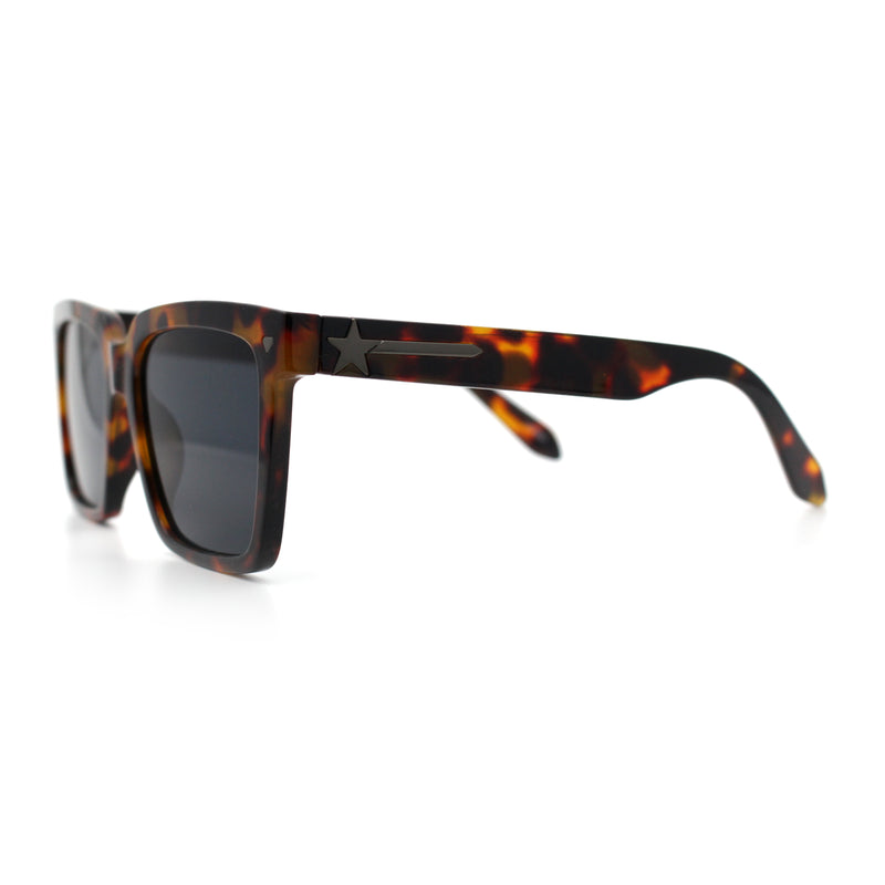 Classy Oversized Horn Rim Hipster Plastic Retro Fashion Sunglasses