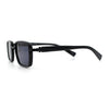 Hipster Dad Fashion Double Rim Narrow Rectangular Luxury Sunglasses