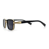 Hipster Dad Fashion Double Rim Narrow Rectangular Luxury Sunglasses