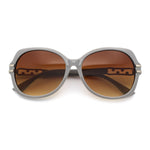 Classic 90s Womens Bejeweled Rhinestone Bling Arm Designer Butterfly Sunglasses