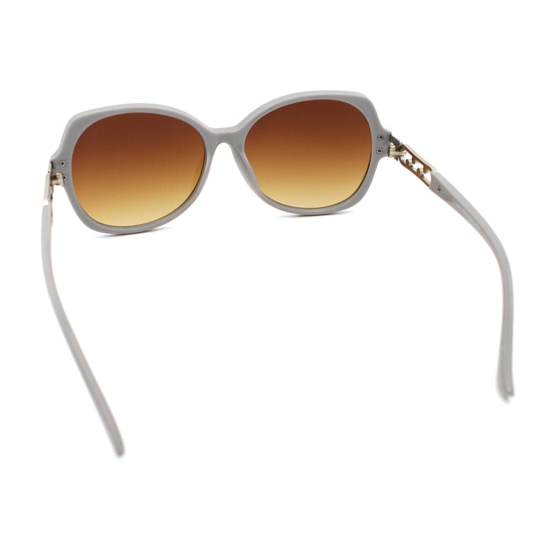 Classic 90s Womens Bejeweled Rhinestone Bling Arm Designer Butterfly Sunglasses