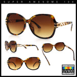 Classic 90s Womens Bejeweled Rhinestone Bling Arm Designer Butterfly Sunglasses