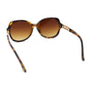 Classic 90s Womens Bejeweled Rhinestone Bling Arm Designer Butterfly Sunglasses