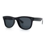Retro Concave Curved Front Horn Rim Hipster Plastic Fashion Sunglasses