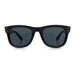 Retro Concave Curved Front Horn Rim Hipster Plastic Fashion Sunglasses