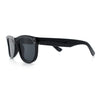 Retro Concave Curved Front Horn Rim Hipster Plastic Fashion Sunglasses