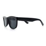 Retro Concave Curved Front Horn Rim Hipster Plastic Fashion Sunglasses