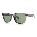 Retro Concave Curved Front Horn Rim Hipster Plastic Fashion Sunglasses
