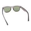 Retro Concave Curved Front Horn Rim Hipster Plastic Fashion Sunglasses