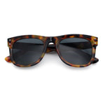 Retro Concave Curved Front Horn Rim Hipster Plastic Fashion Sunglasses