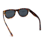 Retro Concave Curved Front Horn Rim Hipster Plastic Fashion Sunglasses