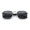 Mens Luxury Oversize Wood Buff Rectangle OG Gangster Sunglasses