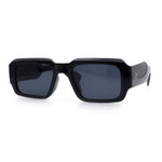Mod Thick Plastic Minimal Plastic Retro Fashion Sunglasses