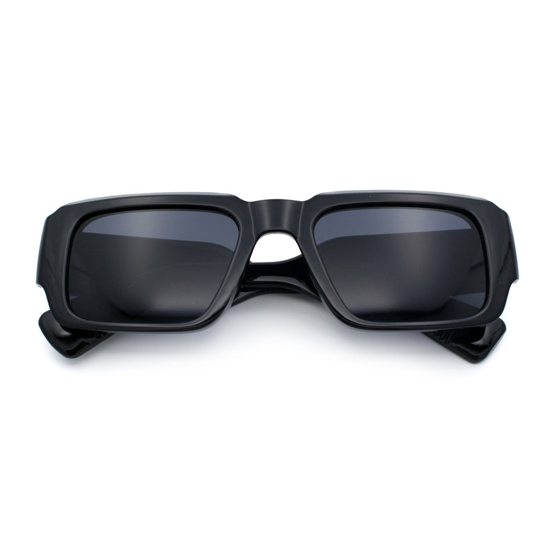 Mod Thick Plastic Minimal Plastic Retro Fashion Sunglasses