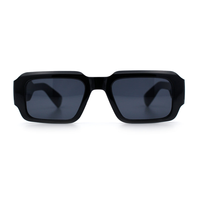 Mod Thick Plastic Minimal Plastic Retro Fashion Sunglasses