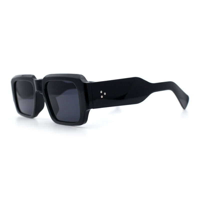 Mod Thick Plastic Minimal Plastic Retro Fashion Sunglasses