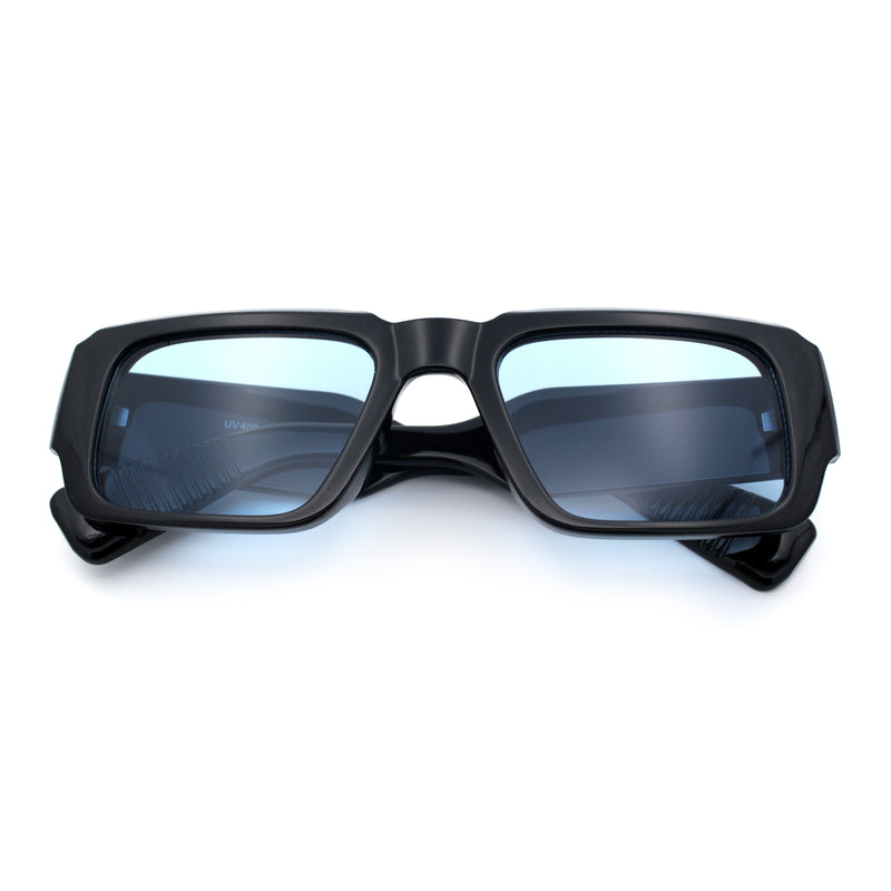 Mod Thick Plastic Minimal Plastic Retro Fashion Sunglasses