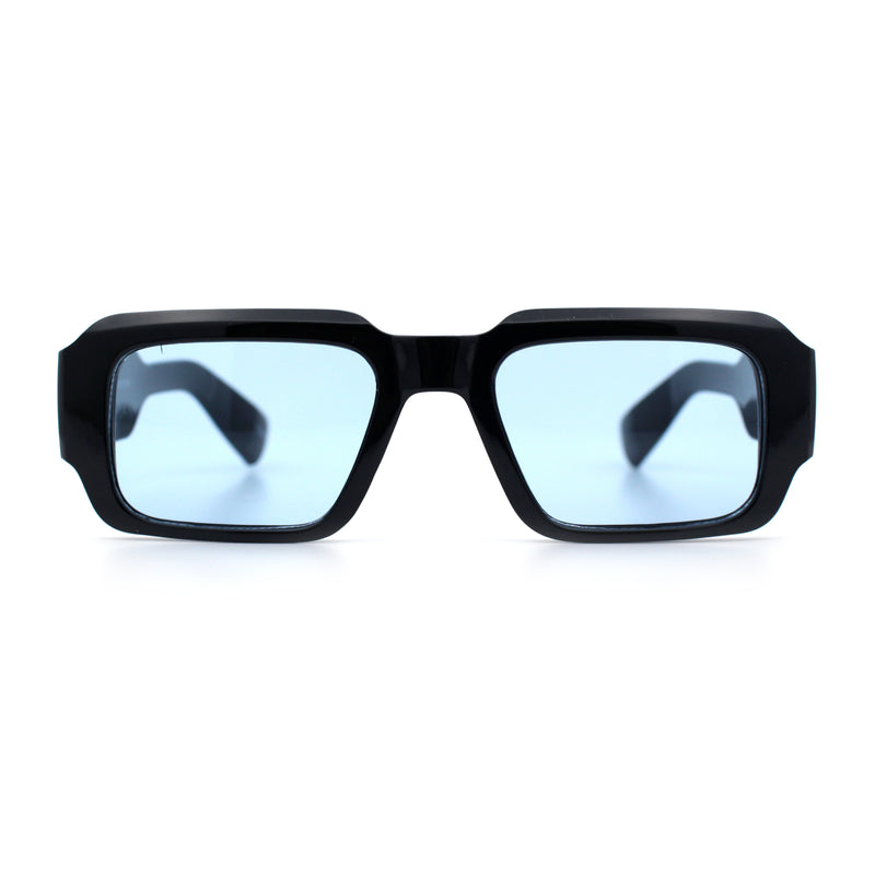 Mod Thick Plastic Minimal Plastic Retro Fashion Sunglasses