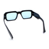 Mod Thick Plastic Minimal Plastic Retro Fashion Sunglasses