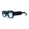 Mod Thick Plastic Minimal Plastic Retro Fashion Sunglasses