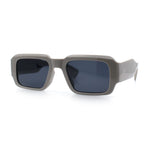 Mod Thick Plastic Minimal Plastic Retro Fashion Sunglasses