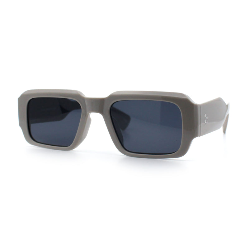 Mod Thick Plastic Minimal Plastic Retro Fashion Sunglasses