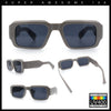 Mod Thick Plastic Minimal Plastic Retro Fashion Sunglasses