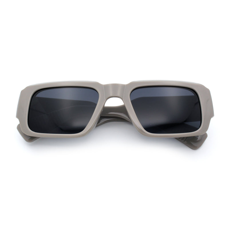 Mod Thick Plastic Minimal Plastic Retro Fashion Sunglasses