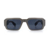 Mod Thick Plastic Minimal Plastic Retro Fashion Sunglasses