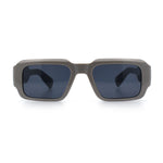 Mod Thick Plastic Minimal Plastic Retro Fashion Sunglasses